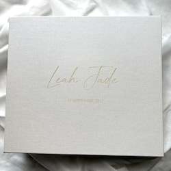 Adult, community, and other education: Luxury Personalised Baby Keepsake Box