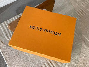 Louis Vuitton XL Imperial Saffron Flap Storage Box