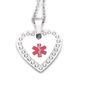 HeartShield Medical ID Necklace