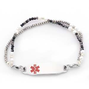 Landon Beads Medical ID Bracelet (STRETCH)