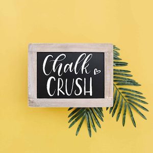 Graphic design service - for advertising: Chalk Crush Procreate brush