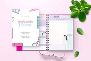 Graphic design service - for advertising: The Better Bujo Challenge – Full Guide