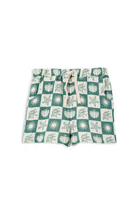 Milky | Seaside Crinkle Shorts | Sizes 2-7