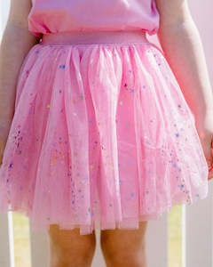 Milky | Rainbow Foil Tutu Skirt | Size 8-12