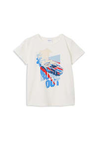 Infant clothing: Milky | Burn Out Tee |  Sizes 8-12