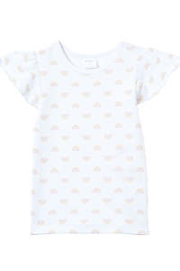 Infant clothing: Milky | Rainbow Frill Tee | Sizes 8-12