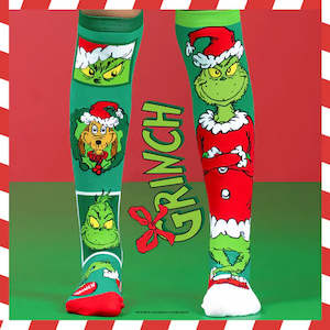 MadMia | Merry Grinchmas Socks