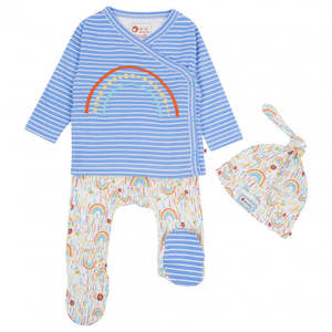 Infant clothing: Piccalilly | Sun Shower 3 Piece Baby Set