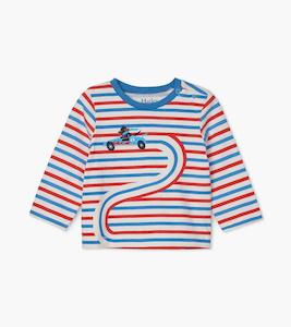 Infant clothing: Hatley | Racecar Dog Long Sleeve T-Shirt