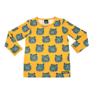 Infant clothing: Villervalla | Saffron Tiger Long Sleeve Tee