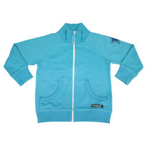 Infant clothing: Villervalla |  Zipper Sweatshirt | Aqua