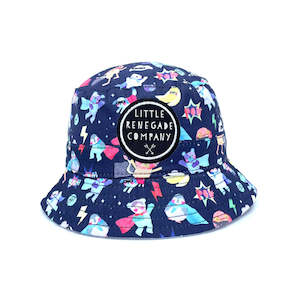 Little Renegade Company | Superhero Pals Reversible Bucket Hat