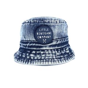 Infant clothing: Little Renegade Company | Indigo Bucket Hat