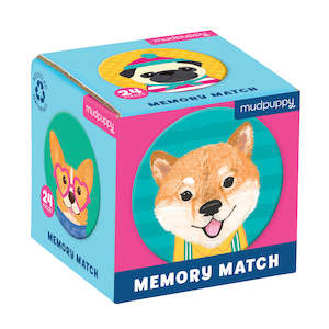 Mudpuppy | Mini Memory Match Game | Dog Portraits