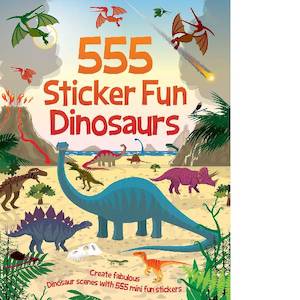 555 Sticker Fun | Dinosaurs