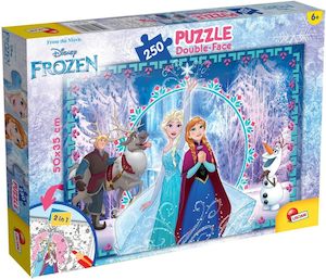 Lisciani | Double Sided 250 Piece Puzzle | Frozen