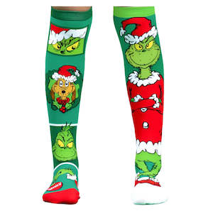 Madmia - Merry Grinchmas Socks