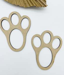 Brands: Timber Tinkers - Easter Bunny Foot Prints