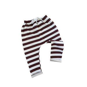 Bobby G Baby Wear: Bobby G Baby Wear - Sunny Pant | Chocolate Stripe