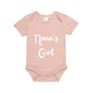 Grandparents Collection: MLW By Design - Nona's Girl Bodysuit | Various Colours