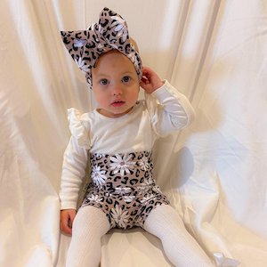 Laci Kay Collective - Handmade Bummies Set | Daisy Leopard