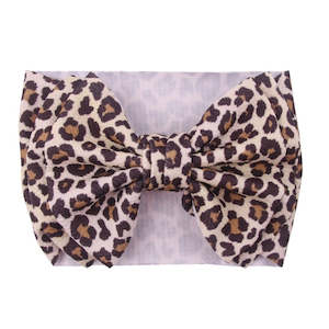 Leopard Lovers: Oversized Headwrap | Leopard