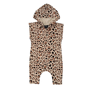 Ballerinas and Boys - Leopard Print Romper