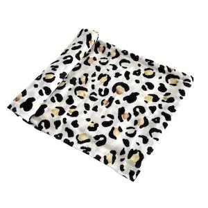 Anchor & Arrow - Organic Baby Swaddle | Leopard Print