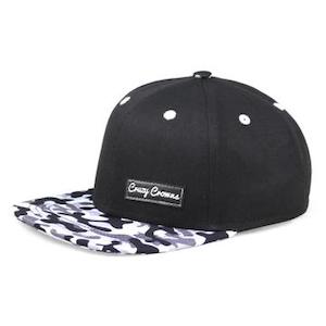 Cruzy Crowns - Snow Camo Snapback