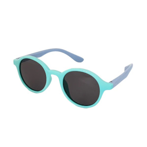 Cruzy Crowns: Cruzy Crowns - KIDS SUNGLASSES - AQUA GREEN/ BLUE