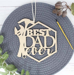 Meridian Etch - Paint your own Father's Day Sign | Best Dad Ever