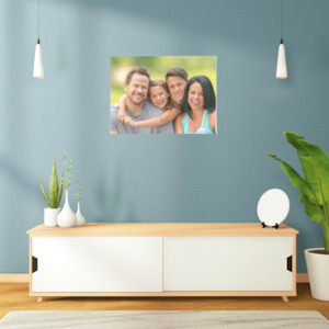 Fathers Day Collection: MLW By Design - Family Photo Canvas Print