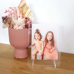 CMC GOLD - Transparent Printed Photo Frame - Image Only