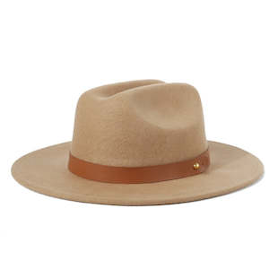 Cubs Co: Cubs & Co - Fedora Hat | Caramel