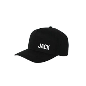 Cubs Co: Cubs & Co - PERSONALISED BLACK HAT | AVAILABLE IN BABY - ADULT SIZES