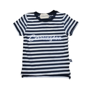 Carrington Kids - Stripe White and Black Tee