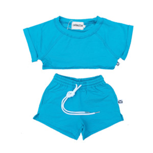 Carrington Kids: Carrington Kids - Crop Set | Aqua