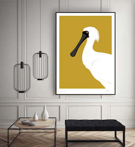 Spoonbill Art Print