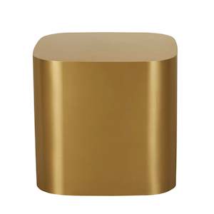 Elle Bend Stainless Steel Side Table