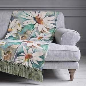 Linen Throw Prairie Biscay from Voyage Maison