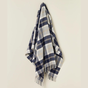 Bannochburn Tartan Merino Wool Throw