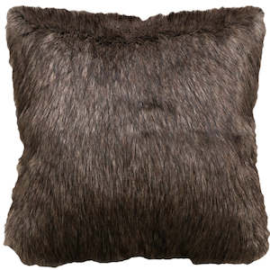 Internet only: Luxury Imitation Fur Cushion - Husky