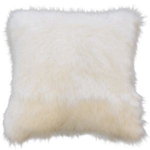 Internet only: Luxury Imitation Fur Cushion - Norwegian Fox