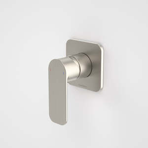 Caroma Luna Bath and Shower Mixer - Brushed Nickel