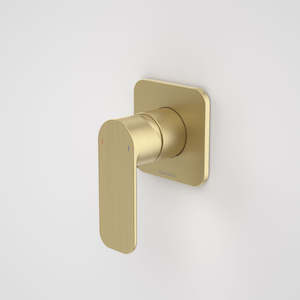 Caroma Luna Bath and Shower Mixer - Brushed Brass Gold