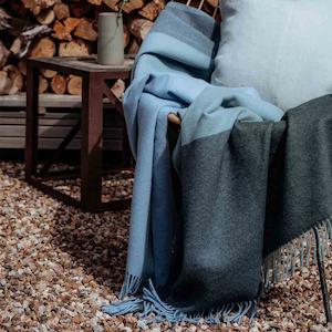 Roxburgh Wool Throw - Ivy