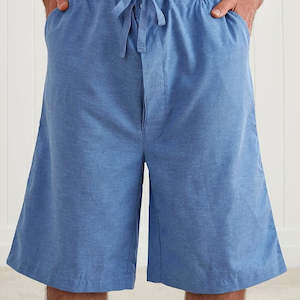 Theo Men's Cotton Linen Pyjama Shorts