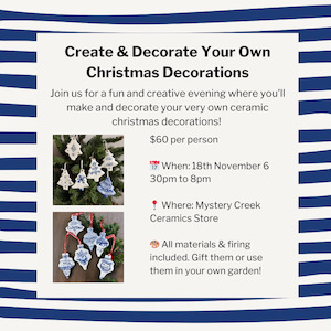 Sculpt & Shape: Create & Decorate Your Own Christmas Decorations