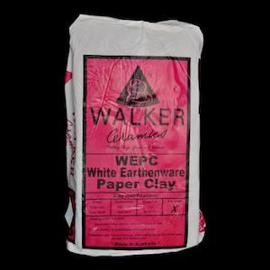 Clay: Walkers White Earthenware Paper Clay WEPC