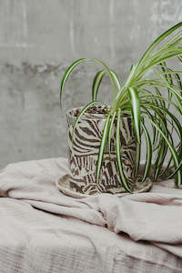 Nerikomi Striped Range: Nerikomi Planter Large